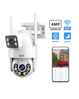 Blic Blm-58 Akıllı Hareket Sensörlü Ultra Hd 1080 360°Dönen 2.4G Wi-fi Gece Görüşlü Ip Kamera